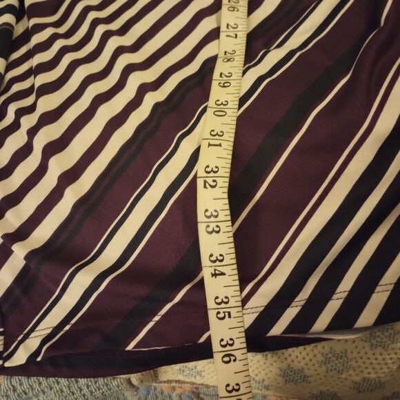 Shelby Palmer launched side stripe 3/4 length sleeve knee-link dress NWT - Picture 6 of 7